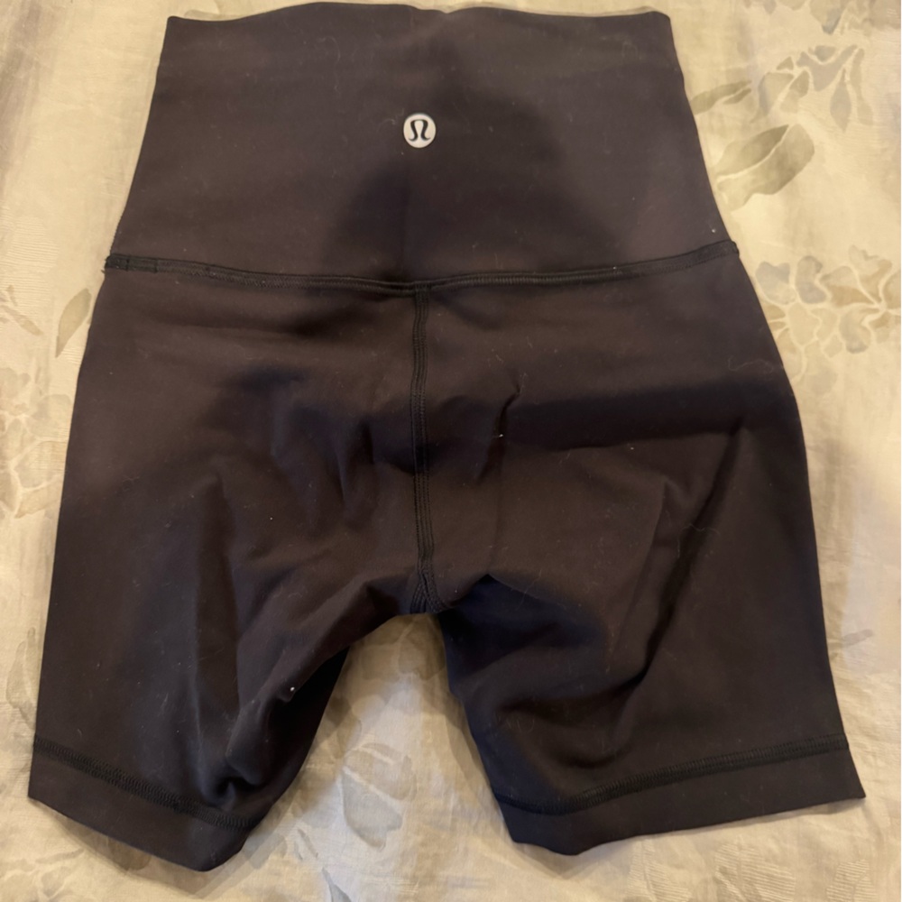 lululemon athletica Women's Black Bike Shorts